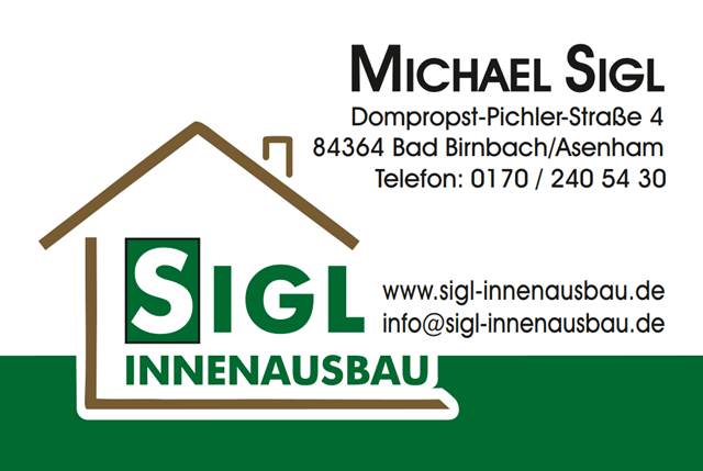 Innenausbau Michael Sigl | Innenausbauten - Bad Birnbach